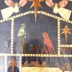 Scraps Of Time PQ121 Pattern O Holy Night Quilt Nativity Christmas Holiday